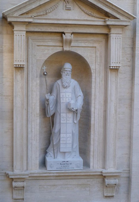 Saint Maroun Statue